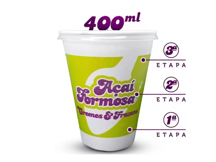 imagem relacionada ao tamanho do acai, 400ml