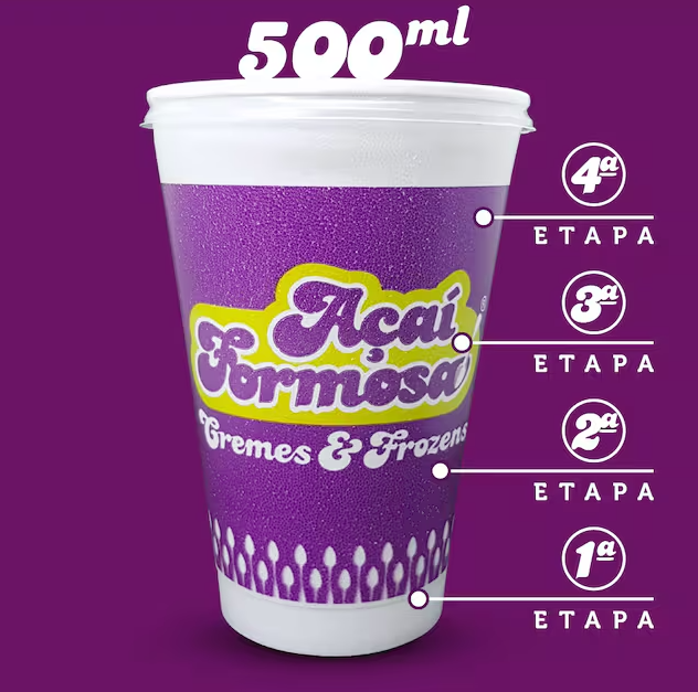 imagem relacionada ao tamnaho do acai, 500ml